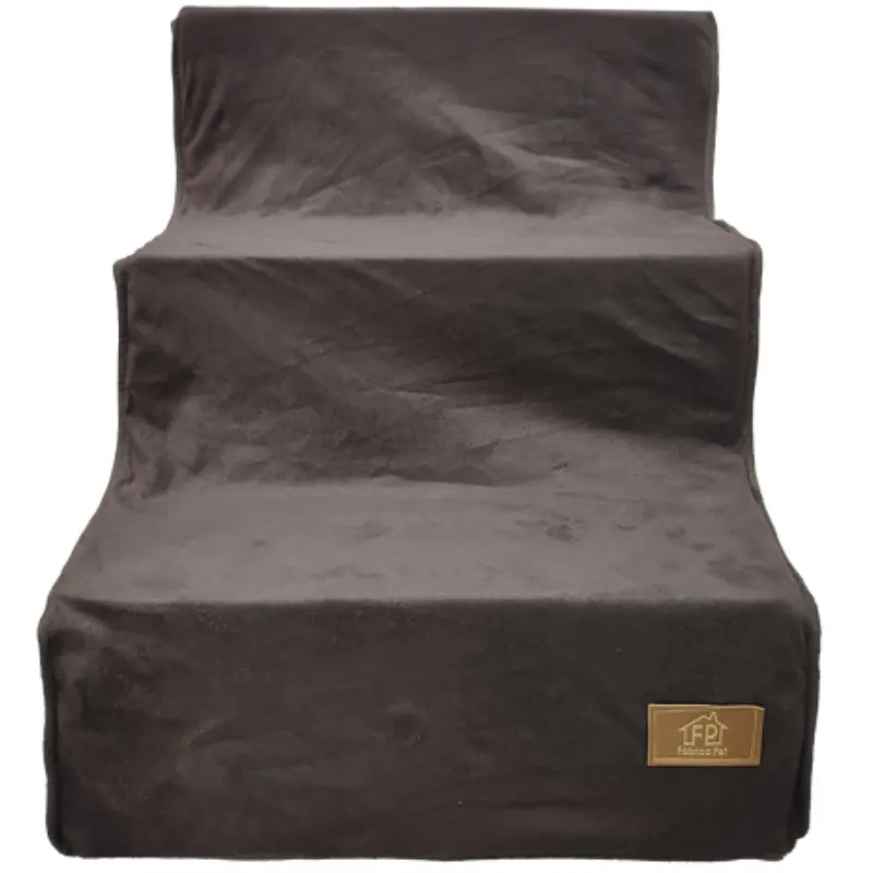 Escada Suede Marrom Fabrica Pet