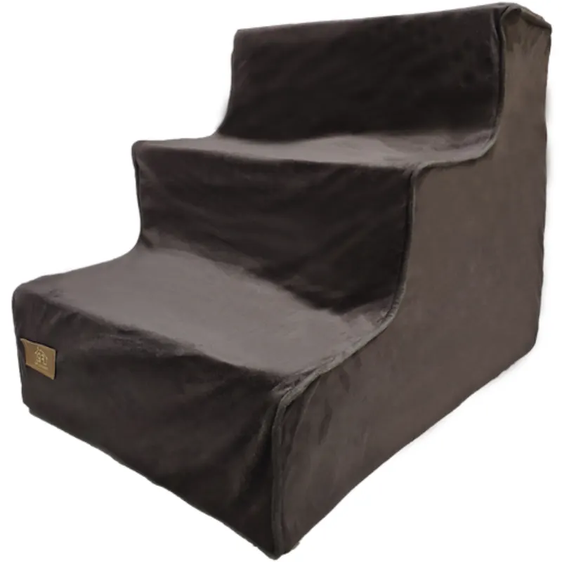 Escada Suede Marrom Fabrica Pet
