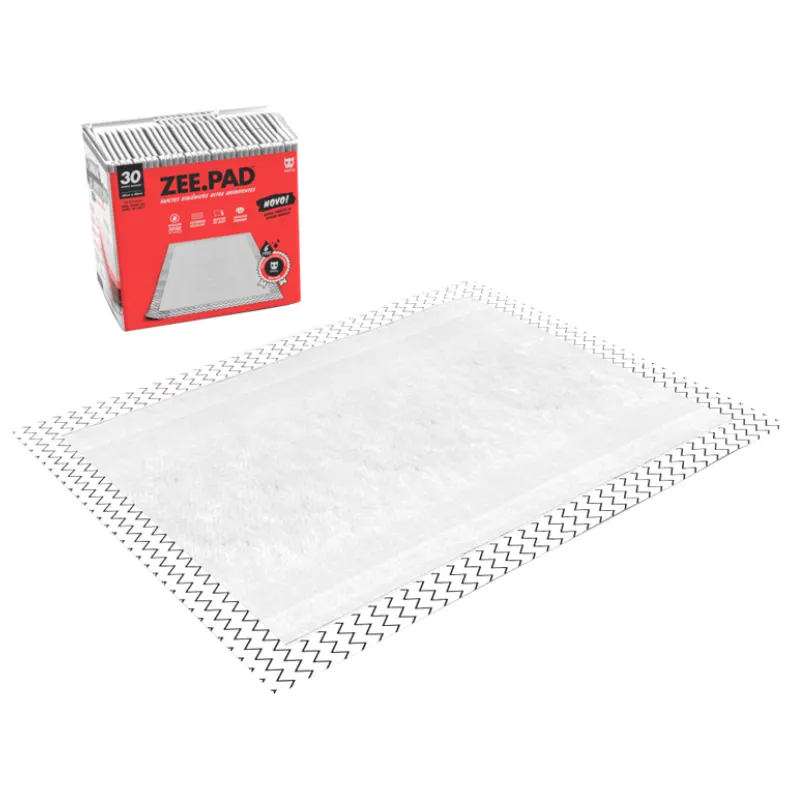 Tapete Higiênico Zee.Dog Pad Branco 30 Unidades