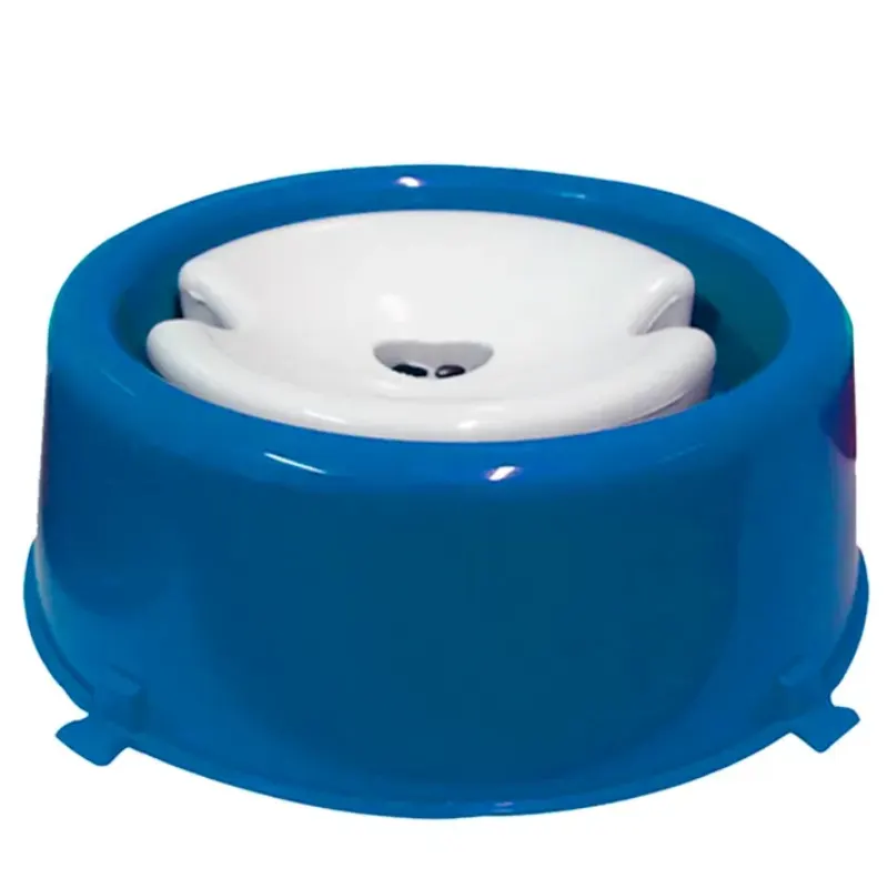Bebedouro Classic para Pelos Longos 1 L Azul