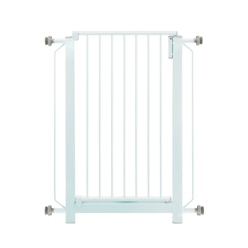 Portão Pet Grade Para Criança Porta Tubline Soft Branco 70cm