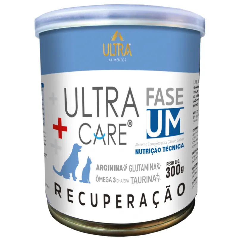Ração Úmida Ultra Care Fase 1 300 g
