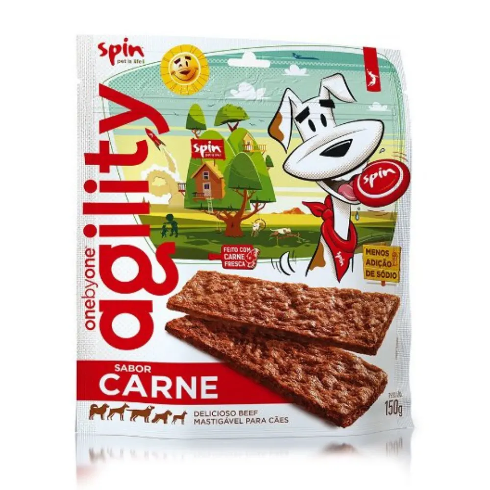 Petisco Agility Beef Cães - 150g - Carne