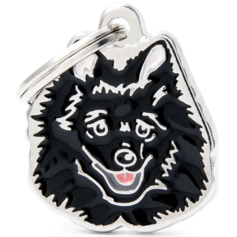 Medalha de Identificação My Family Spitz Alemão