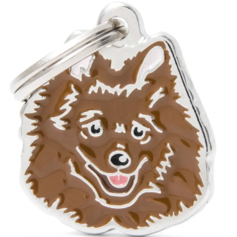 Medalha de Identificação My Family Spitz Alemão
