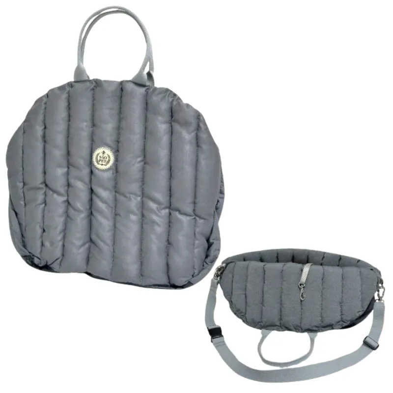 Bolsa Monaco São Pet 3 em 1 Cinza