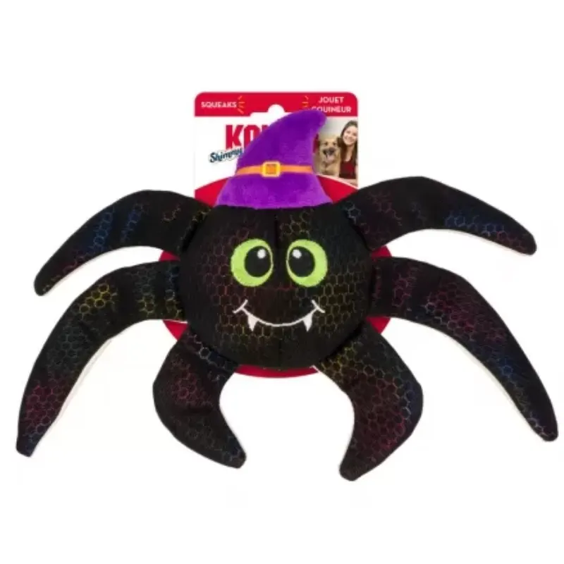 Kong Halloween Shakers Shimmy Spider Médio