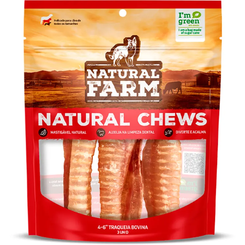Natural Farm Traqueia Bovina 3 com 12 Un