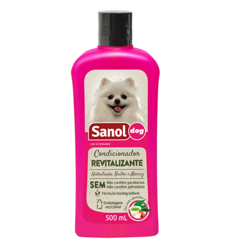 Condicionador de Pelos Sanol Dog Revitalizante 500 ml