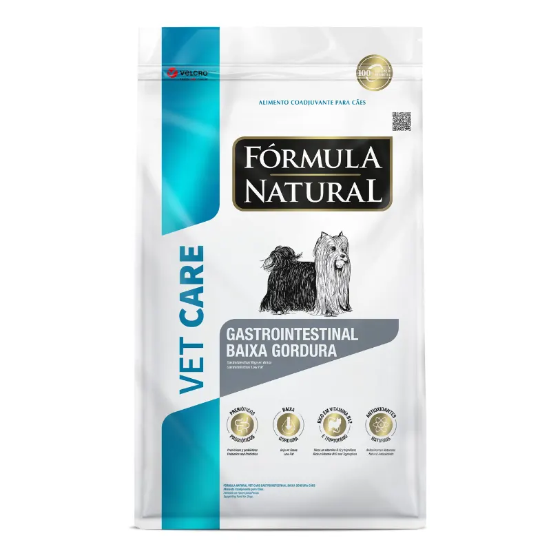 Ração Fórmula Natural Vet Care Cães Gastrointestinal Baixa Gordura 2 Kg