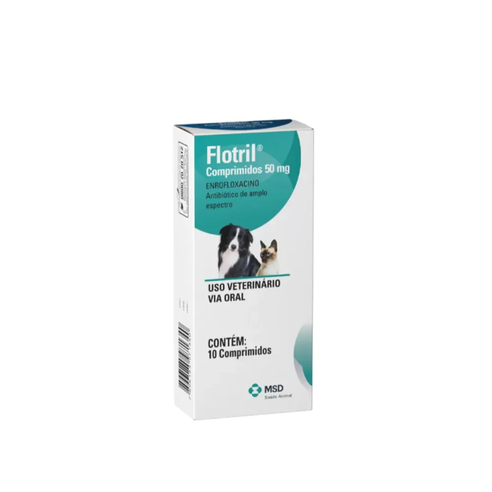 Flotril MSD 50mg - 10 comprimidos