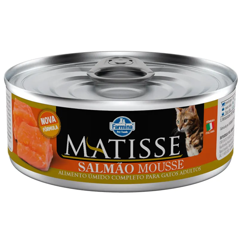 Ração Úmida Matisse Cat Wet Mousse Salmão 85 g