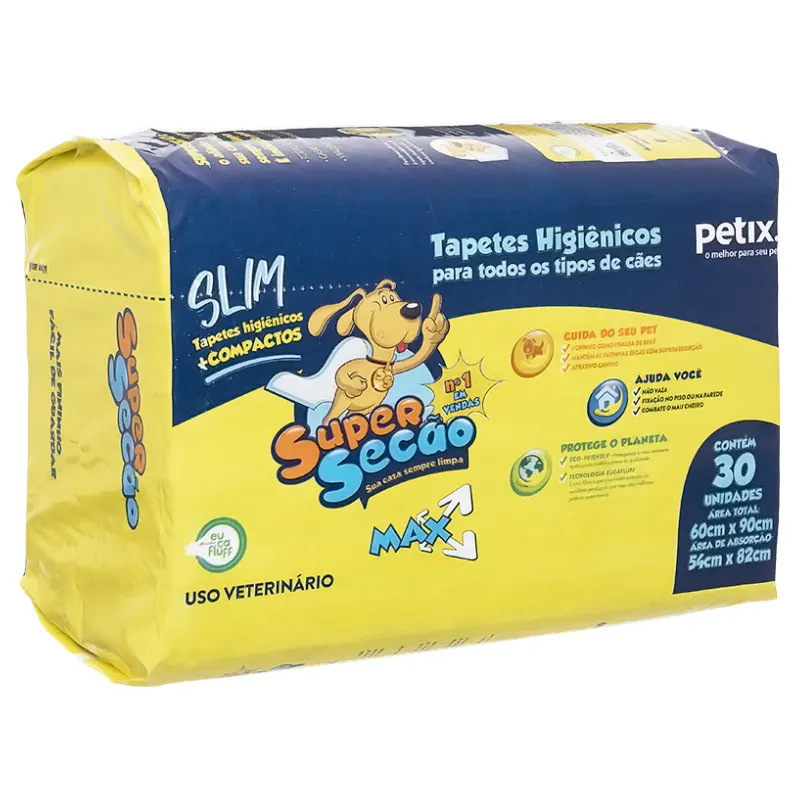 Tapete Higiênico Super Secão Max Slim Cães