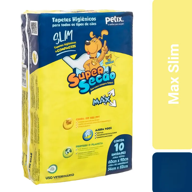 Tapete Higiênico Super Secão Max Slim Cães