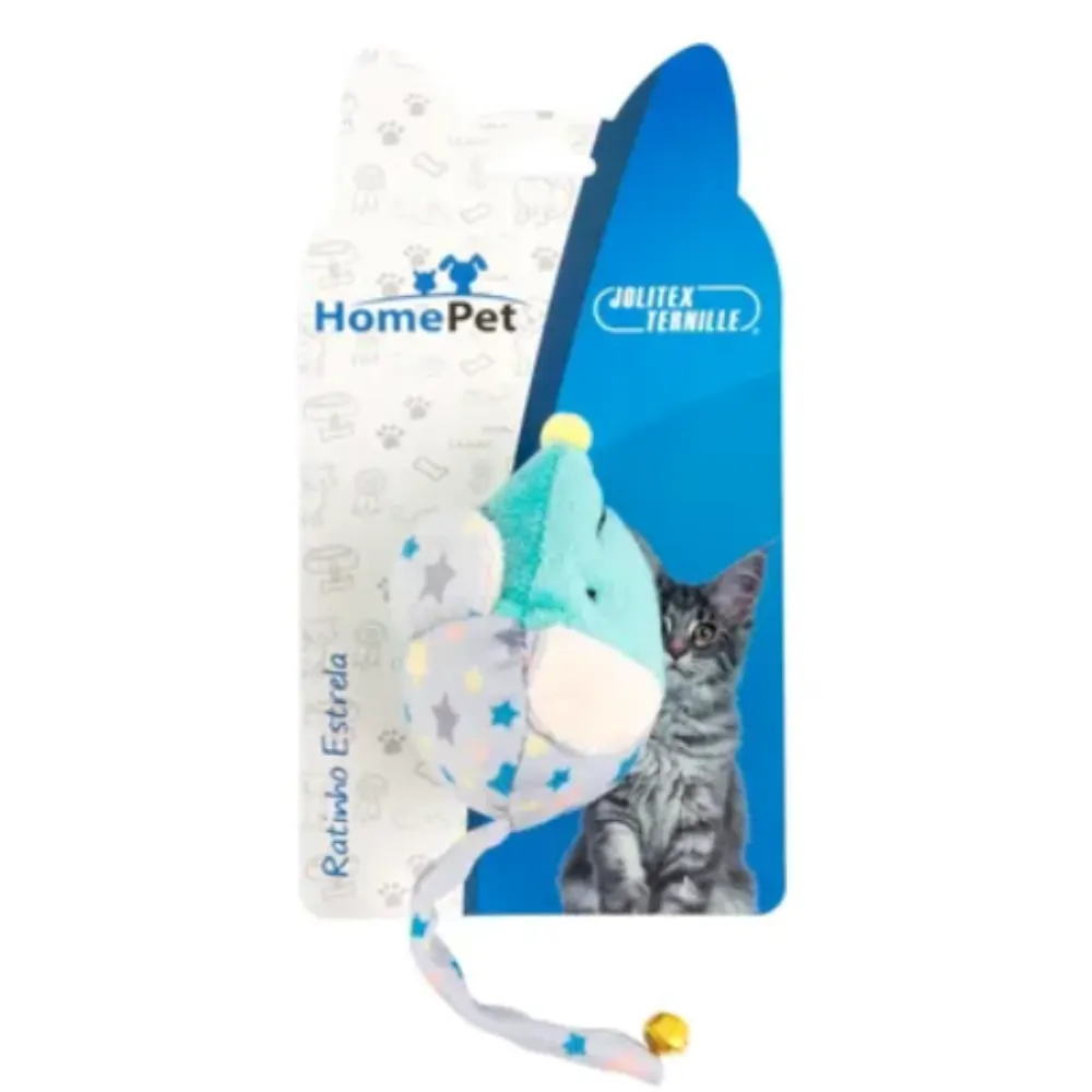Pelúcia Ratinho Estrela Azul Home pet