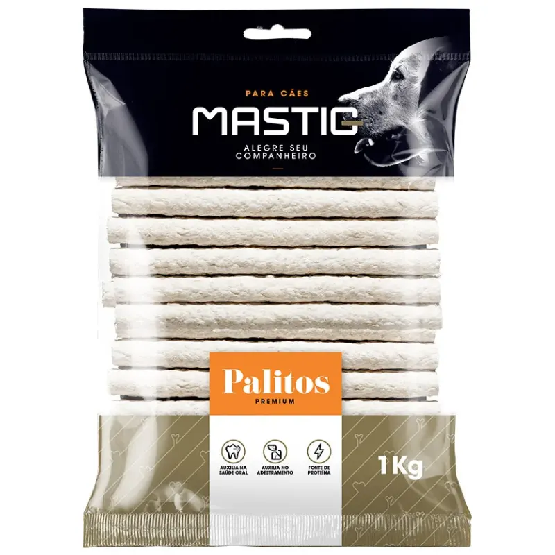 Osso Mastig Palito Natural 10mmx5