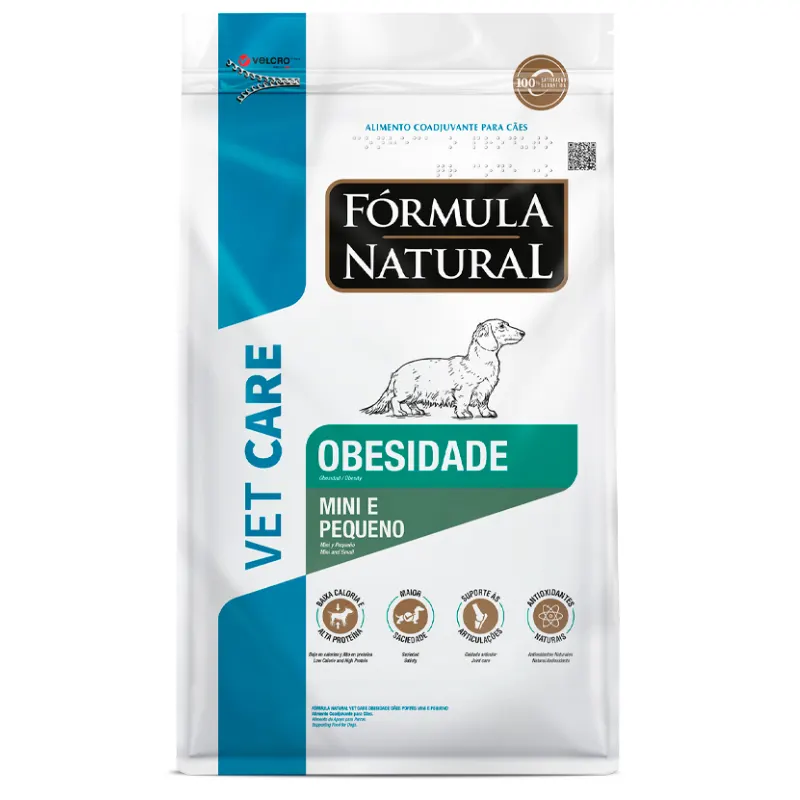 Ração Fórmula Natural Cães Mini e Pequenos Vet Care Obesidade