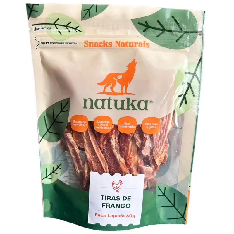 Tiras de Frango Natuka 60 g