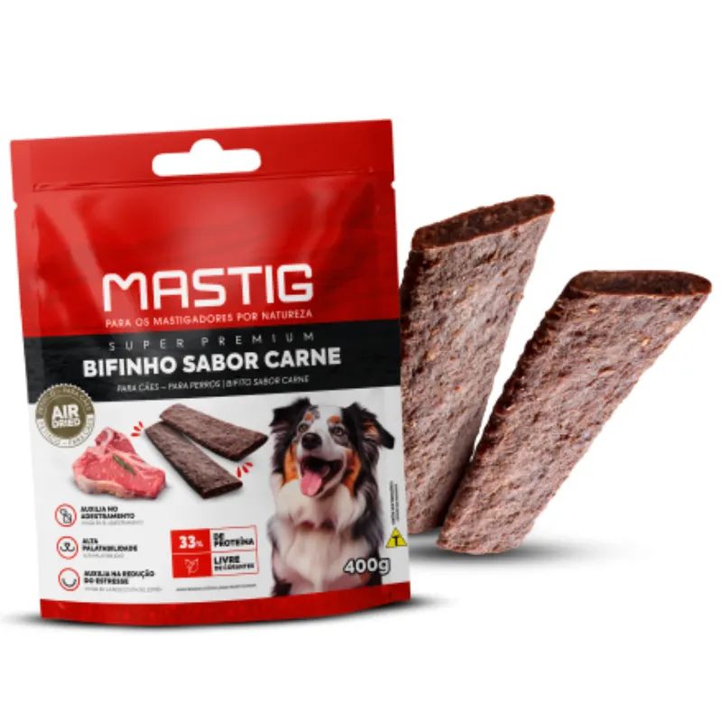 Mastig Bifinho Cão Carne 400 g