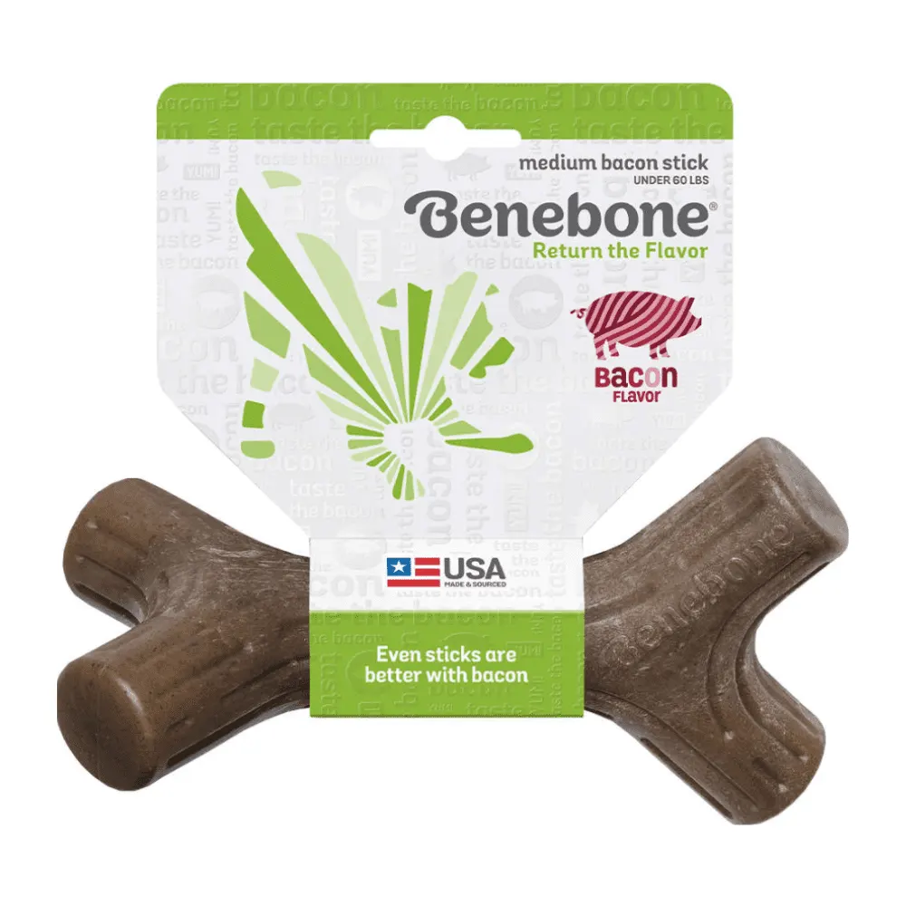 Brinquedo Benebone Stick Bacon Pequeno