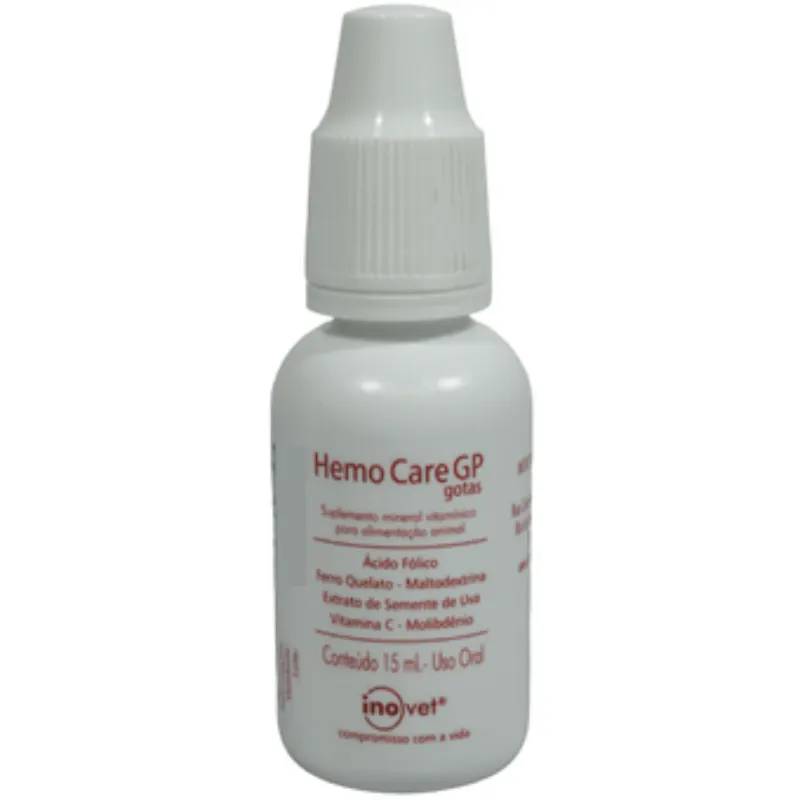 Suplemento Hemo Care GP para Animais inovet