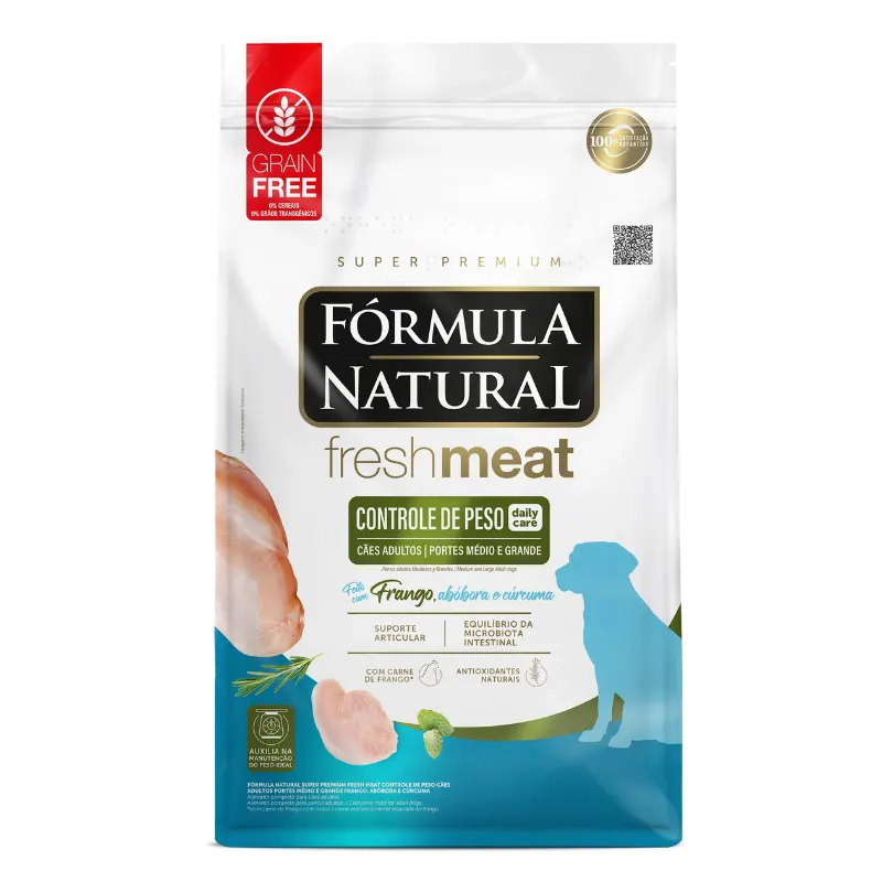 Fórmula Natural Fresh Meat Light Médio Grande 12 Kg