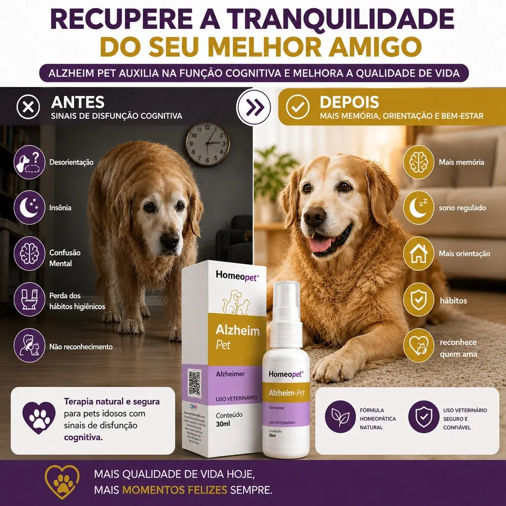 Sistema de Terapia Real H Homeopet Alzheim Pet 30ml