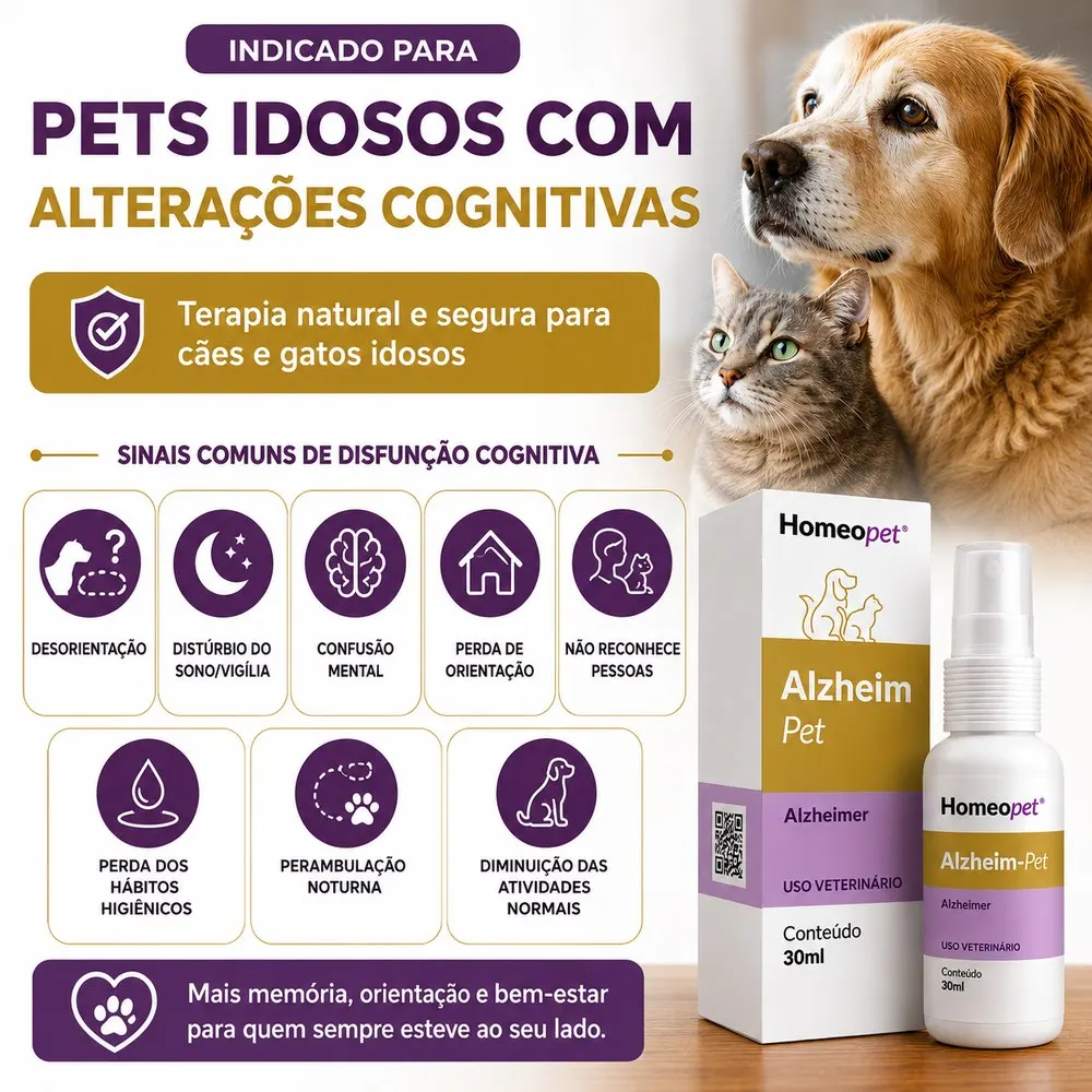 Sistema de Terapia Real H Homeopet Alzheim Pet 30ml