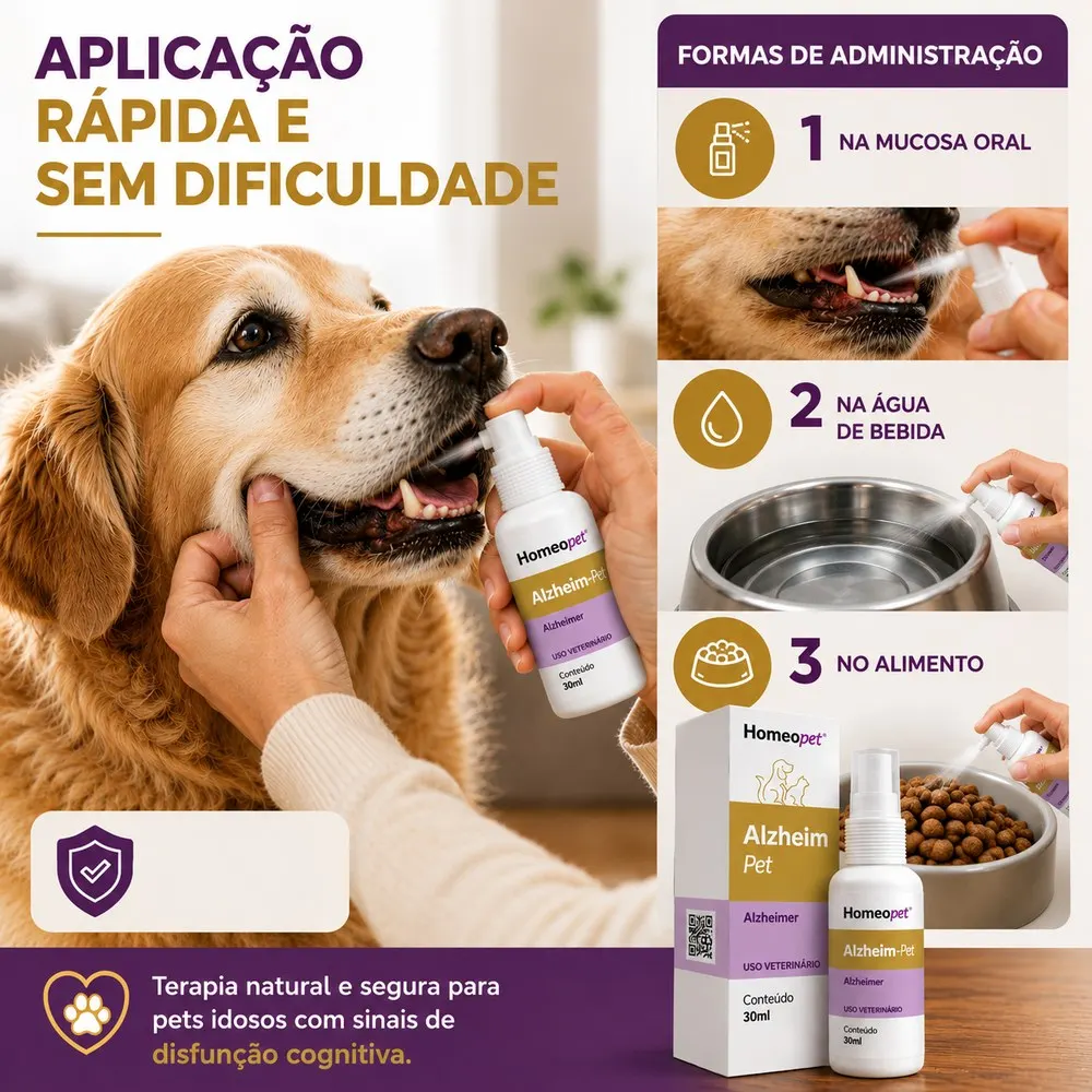 Sistema de Terapia Real H Homeopet Alzheim Pet 30ml