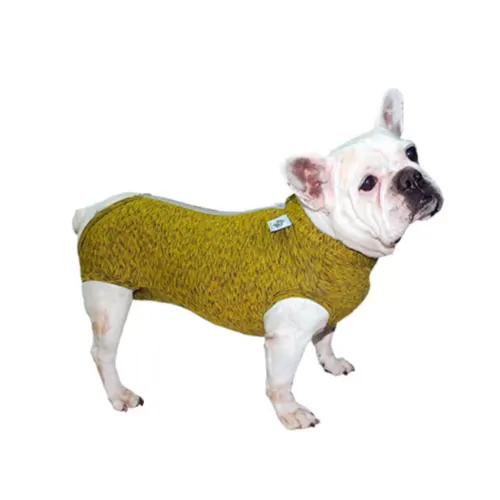 Roupa Cirúrgica Pet Med Machos/Fêmeas Dry Buldogue Francês Tam M