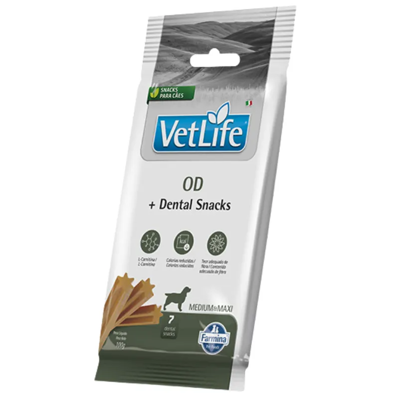 Petisco Vet Life OD para Cães Adultos Médio Grande 100 g