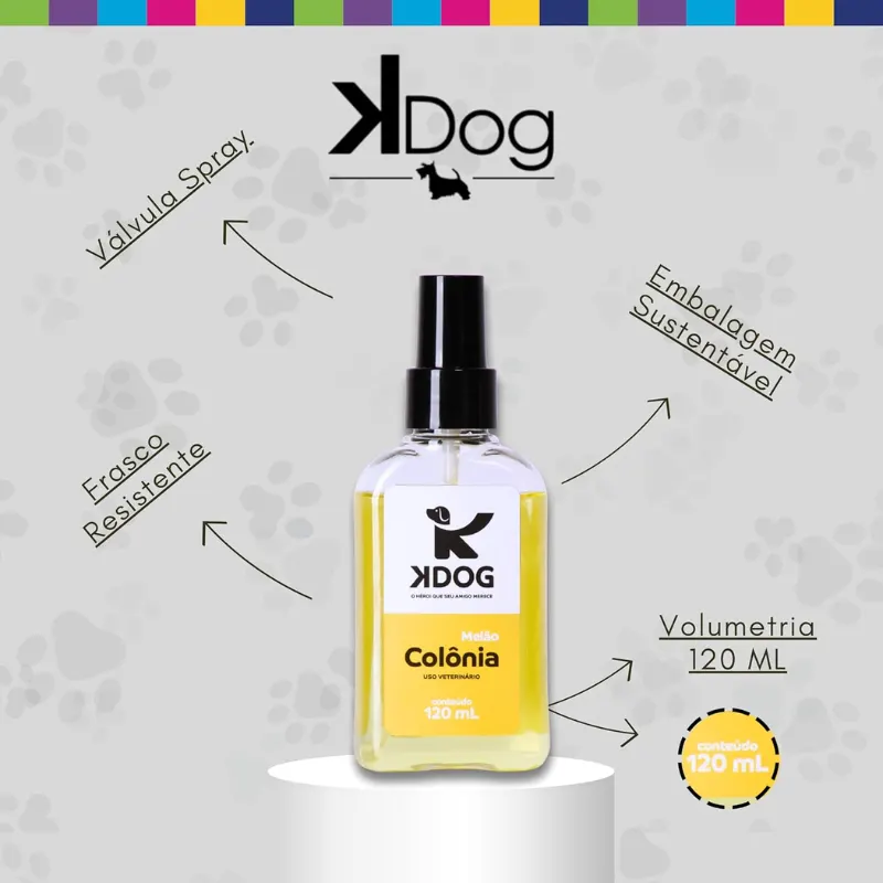 Kdog Colônia Melão 120 ml