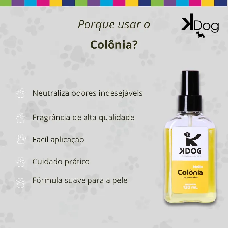 Kdog Colônia Melão 120 ml
