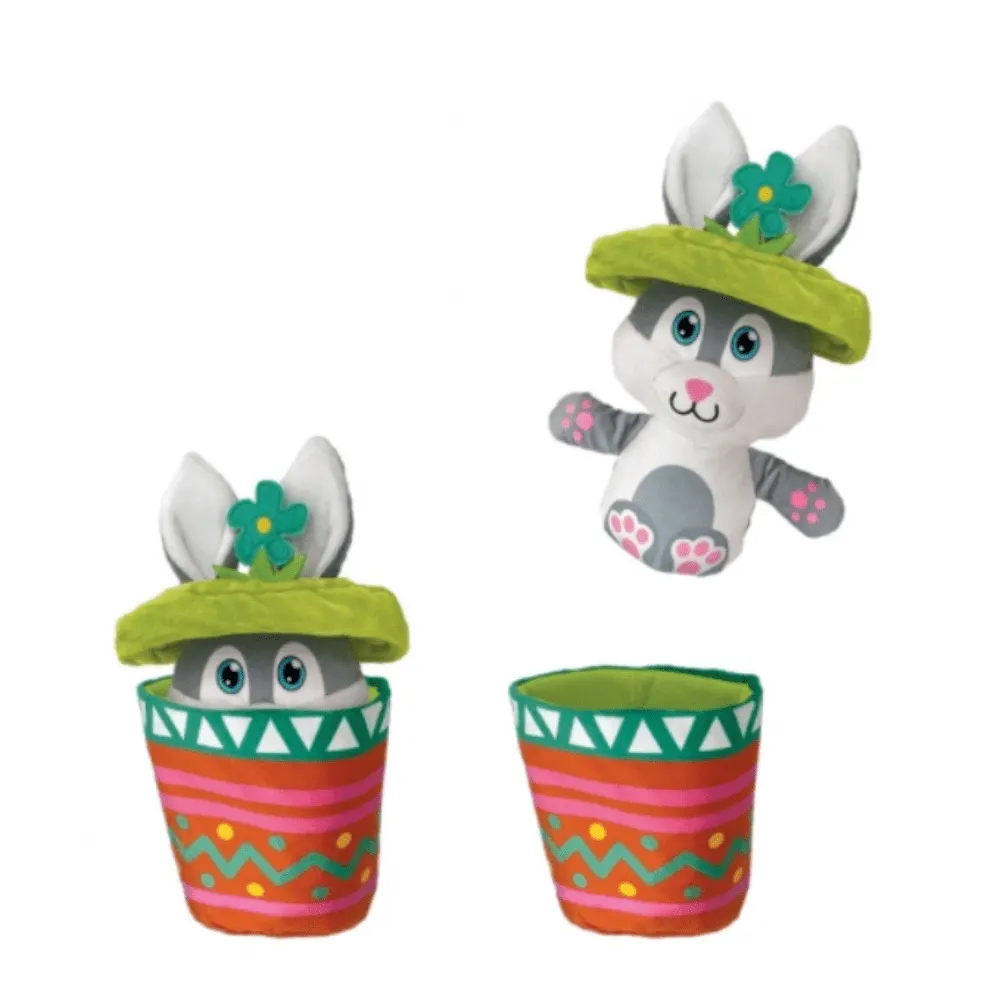 Brinquedo Kong Puzzlements Cães Vaso de Flor Surpresa Médio