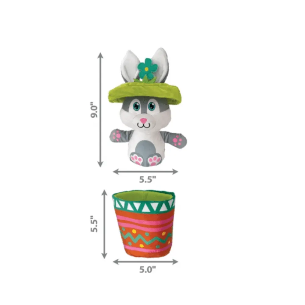 Brinquedo Kong Puzzlements Cães Vaso de Flor Surpresa Médio