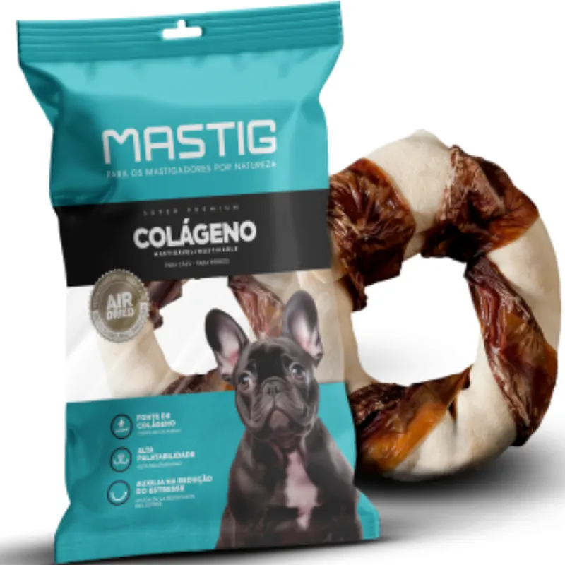 Mastig Donut 3 Colágeno Carne 1 Peça
