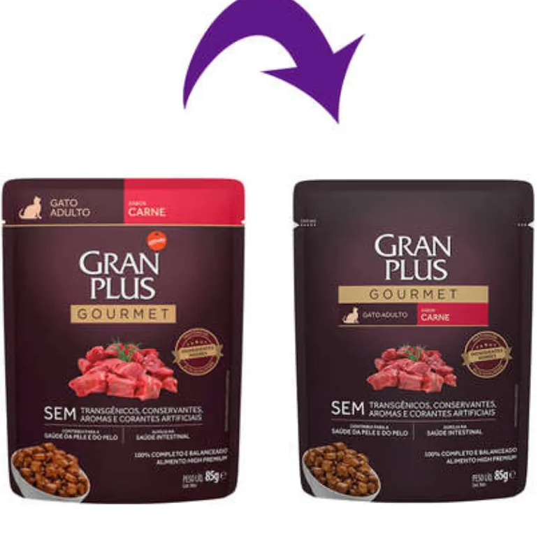 GranPlus Gourmet Sachê Cães Adultos Carne 100g