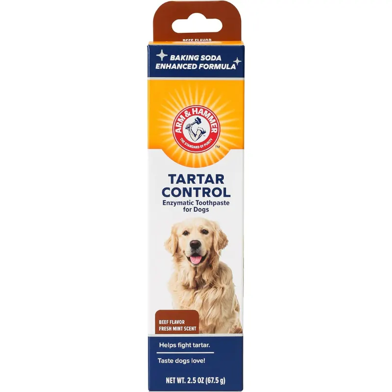 Arm & Hammer Tartar Control Pasta de Dentes Enzimática para Cães Sabor Carne