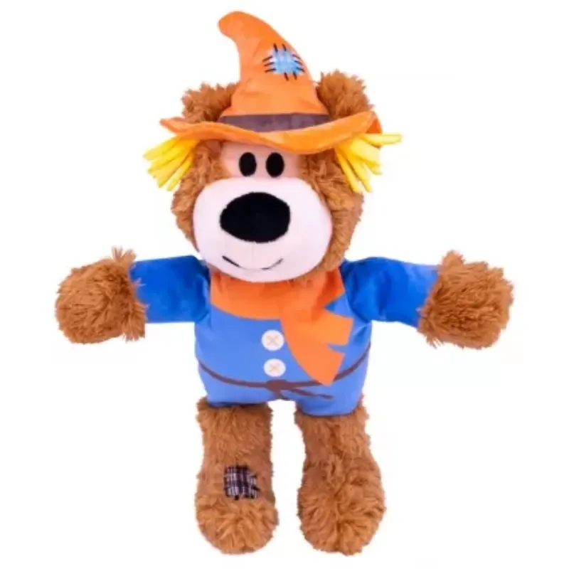 Kong HAlloween Wild Knots Scarecrow Bear Pequeno/Médio