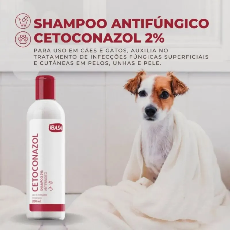 Cetoconazol Shampoo 2% Ibasa 100ml - Cetoconazol