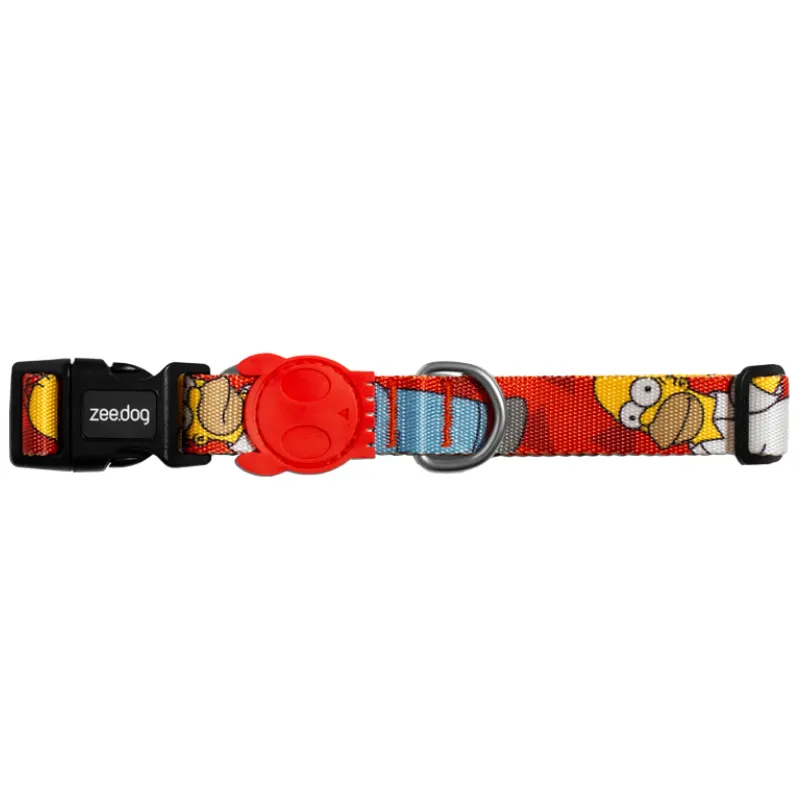 Coleira Zee.dog Simpsons Homer PP