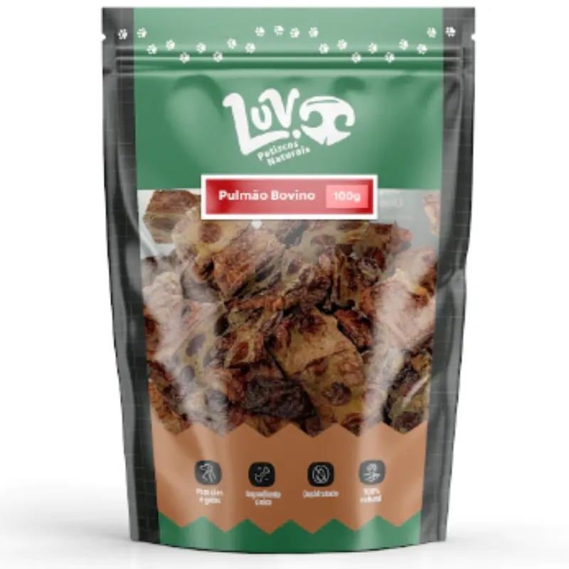 Pulmão Bovino Luv  100g