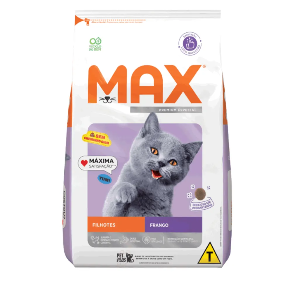 Ração Max para Gatos Filhotes Frango 20 kg