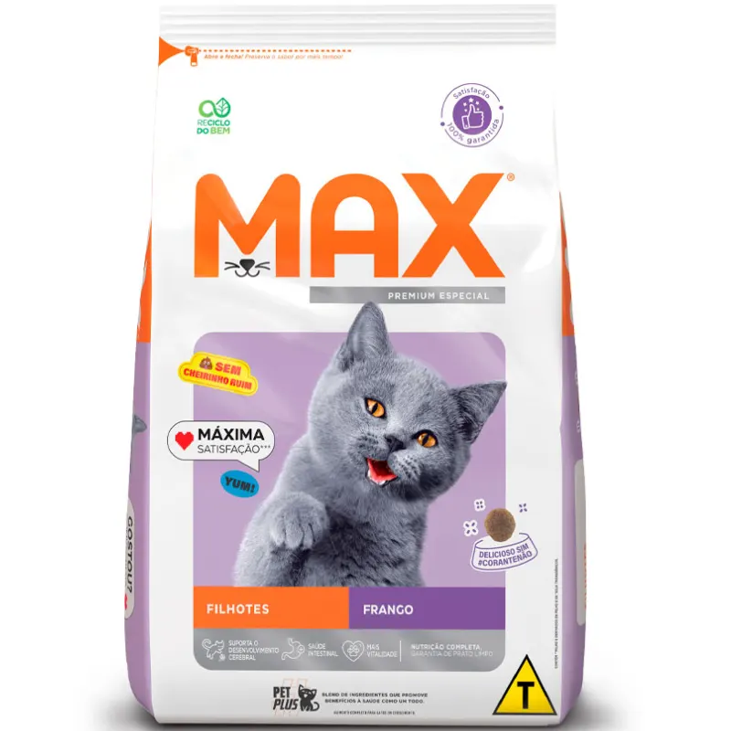 Ração Max para Gatos Filhotes Frango 20 kg