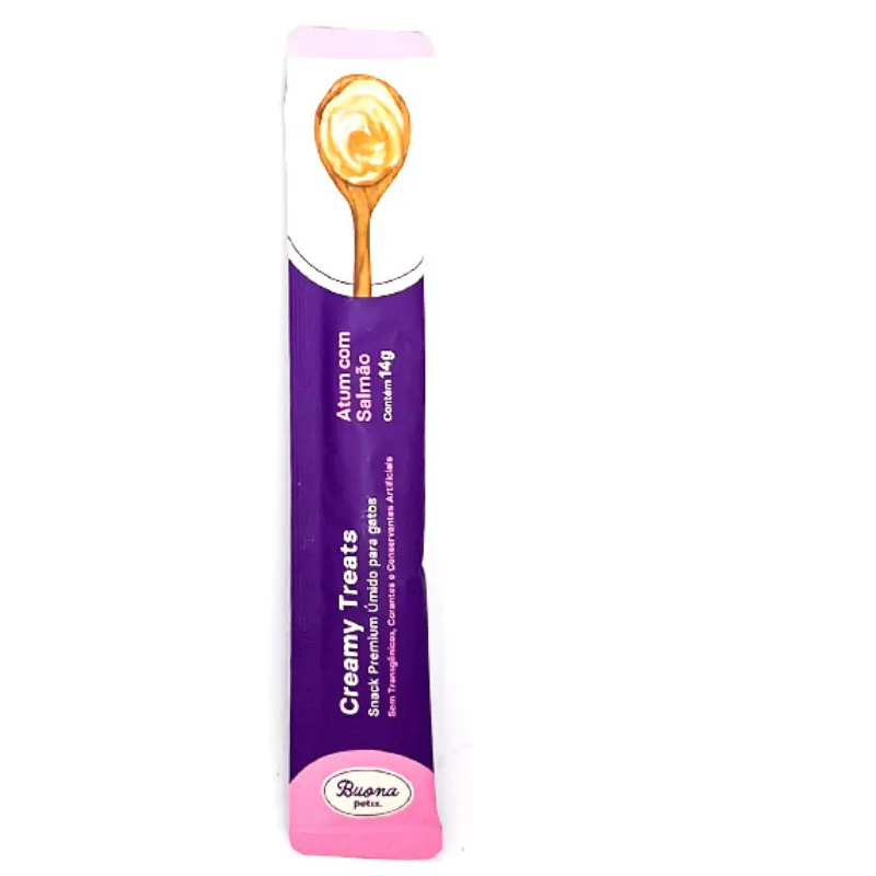 Buona Petix Creamy Treats Atum com Salmão 14 g