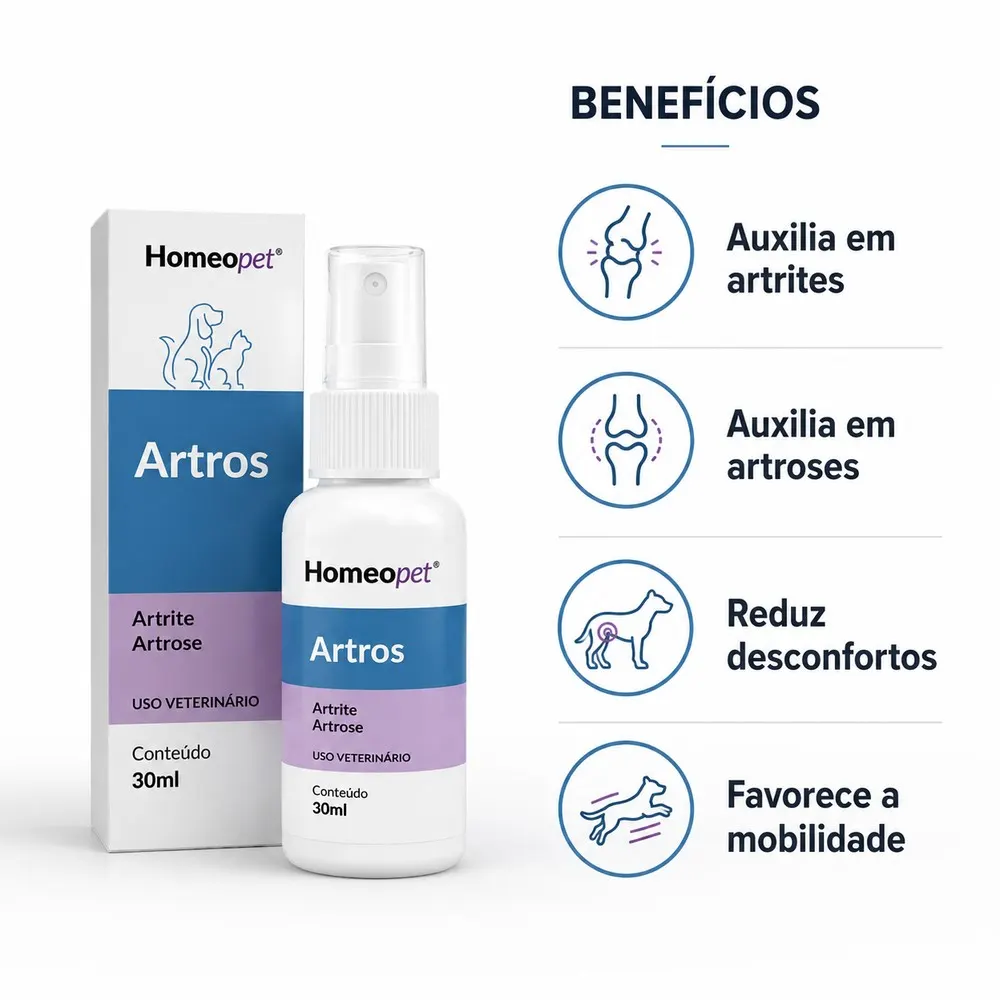 Sistema de Terapia  Homeopet Artros -30ml