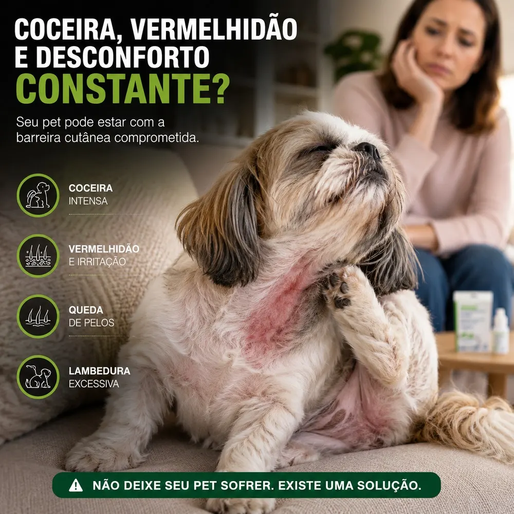 Coleira Dermatológica Atopivet 35 cm Dechra para Cães e Gatos de até 7 Kg