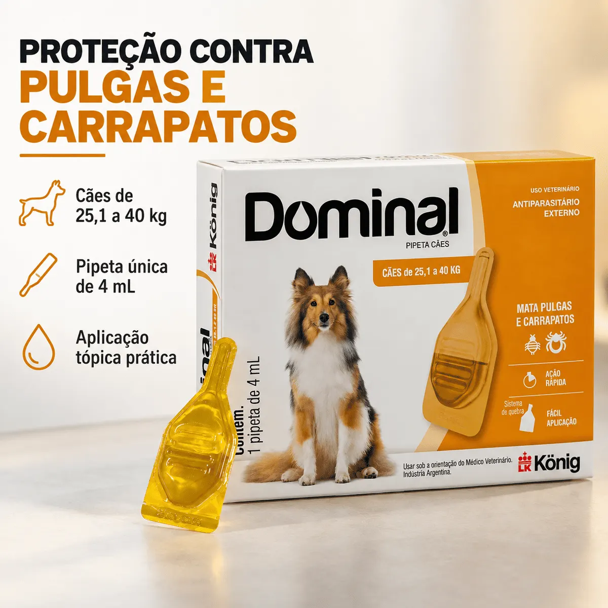 DOMINAL PIPETAS CAES 25,1 ATE 40 KG 4 ML