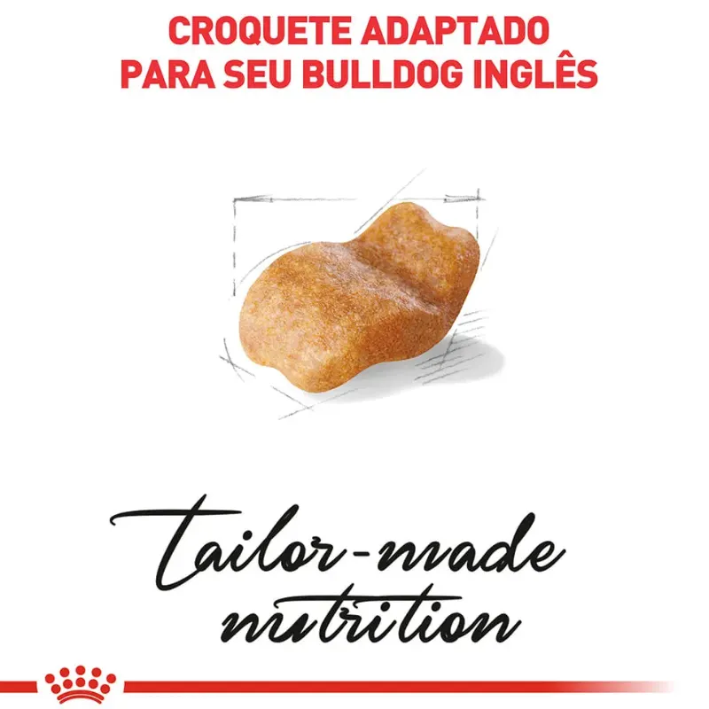 Ração Royal Canin Bulldog Inglês Cães Adultos 12 kg