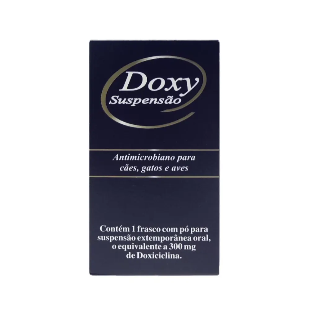 Doxy Suspensão Cepav 300mg Antibiótico para Cães e Gatos